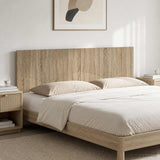 Wall-Mounted Headboard HOORN Sonoma Oak Engineered Wood