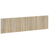 Wall-Mounted Headboard HOORN Sonoma Oak Engineered Wood