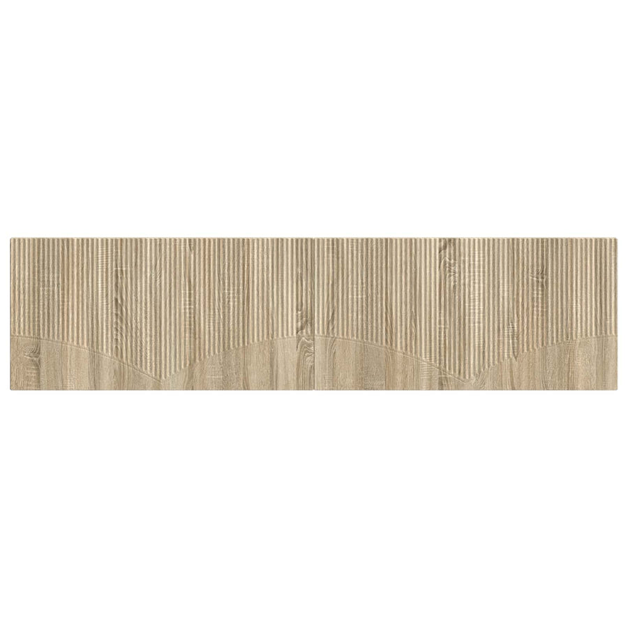 Wall-Mounted Headboard HOORN Sonoma Oak Engineered Wood