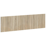 Wall-Mounted Headboard HOORN Sonoma Oak Engineered Wood