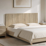 Wall-Mounted Headboard HOORN Sonoma Oak Engineered Wood