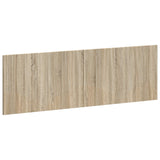 Wall-Mounted Headboard HOORN Sonoma Oak Engineered Wood