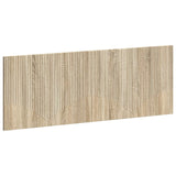 Wall-Mounted Headboard HOORN Sonoma Oak Engineered Wood