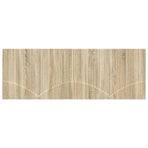 Wall-Mounted Headboard HOORN Sonoma Oak Engineered Wood