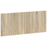 Wall-Mounted Headboard HOORN Sonoma Oak Engineered Wood