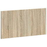 Wall-Mounted Headboard HOORN Sonoma Oak Engineered Wood