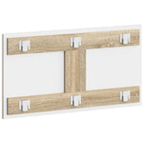 Wall-Mounted Headboard HOORN Sonoma Oak Engineered Wood - Top-Down View