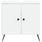 Bathroom Sink Cabinet BREDA White 59.5 x 31.5 x 59 cm