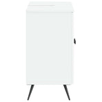 Bathroom Sink Cabinet BREDA White 59.5 x 31.5 x 59 cm