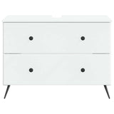 Bathroom Sink Cabinet BREDA White 82 x 41 x 59 cm