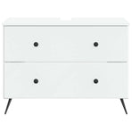 Bathroom Sink Cabinet BREDA White 82 x 41 x 59 cm