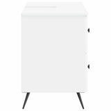 Bathroom Sink Cabinet BREDA White 82 x 41 x 59 cm - Top-Down View
