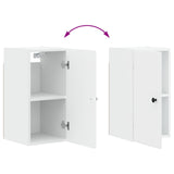 Bathroom Wall Cabinet BREDA White 30 x 31 x 59 cm