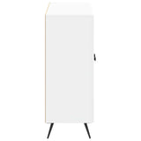 Bathroom Storage Cabinet BREDA White 59.5 x 31 x 80 cm - Top-Down View