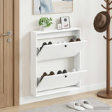 Wall-Mounted Shoe Cabinet BREDA 71 x 17 x 86 cm Engineered Wood