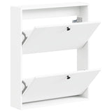 Wall-Mounted Shoe Cabinet BREDA 71 x 17 x 86 cm Engineered Wood