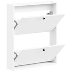 Wall-Mounted Shoe Cabinet BREDA 71 x 17 x 86 cm Engineered Wood
