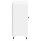 Shoe Cabinet BREDA 59.5 x 39.5 x 90 cm Engineered Wood White
