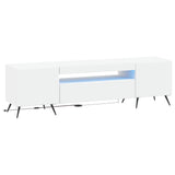 LED TV Cabinet White Engineered Wood