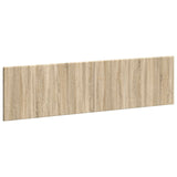 Wall-Mounted Headboard BREDA Sonoma Oak Engineered Wood