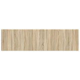 Wall-Mounted Headboard BREDA Sonoma Oak Engineered Wood - Front View