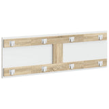 Wall-Mounted Headboard BREDA Sonoma Oak Engineered Wood