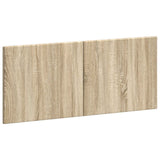 Wall-Mounted Headboard BREDA Sonoma Oak Engineered Wood