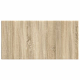Wall-Mounted Headboard BREDA Sonoma Oak Engineered Wood - Front View