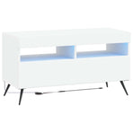 LED TV Cabinet White Engineered Wood
