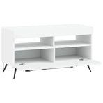 LED TV Cabinet White Engineered Wood