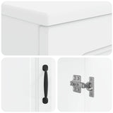 Bathroom Sink Cabinet UTRECHT White 59.5 x 31.5 x 59 cm