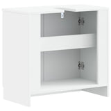 Bathroom Sink Cabinet UTRECHT White 59.5 x 31.5 x 59 cm - 45-Degree Angle