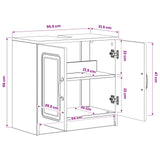 Bathroom Sink Cabinet UTRECHT White 59.5 x 31.5 x 59 cm - Extra Image