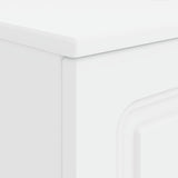 Bathroom Sink Cabinet UTRECHT White 82 x 41 x 56 cm - Rear View