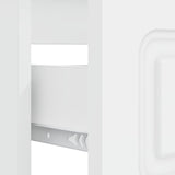 Bathroom Sink Cabinet UTRECHT White 82 x 41 x 56 cm - Close-Up Angle