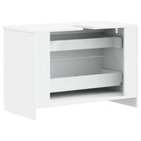 Bathroom Sink Cabinet UTRECHT White 82 x 41 x 56 cm - 45-Degree Angle