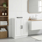 Bathroom Storage Cabinet UTRECHT White 59.5 x 31 x 77 cm