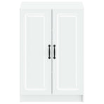 Shoe Cabinet UTRECHT 59.5 x 39.5 x 87 cm Engineered Wood White