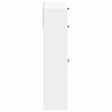 Shoe Cabinet UTRECHT 78 x 24 x 100 cm Engineered Wood White