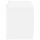 TV Cabinet White Engineered Wood