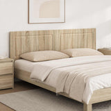 Wall-Mounted Headboard UTRECHT Sonoma Oak Engineered Wood