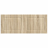 Wall-Mounted Headboard UTRECHT Sonoma Oak Engineered Wood - Front View