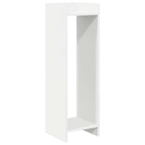 Plant Stand 2 pcs White 30 x 30 x 100 cm Engineered Wood - 45-Degree Angle