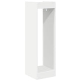 Plant Stand 2 pcs White 30 x 30 x 100 cm Engineered Wood