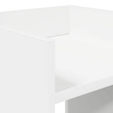 Plant Stand 2 pcs White 30 x 30 x 80 cm Engineered Wood