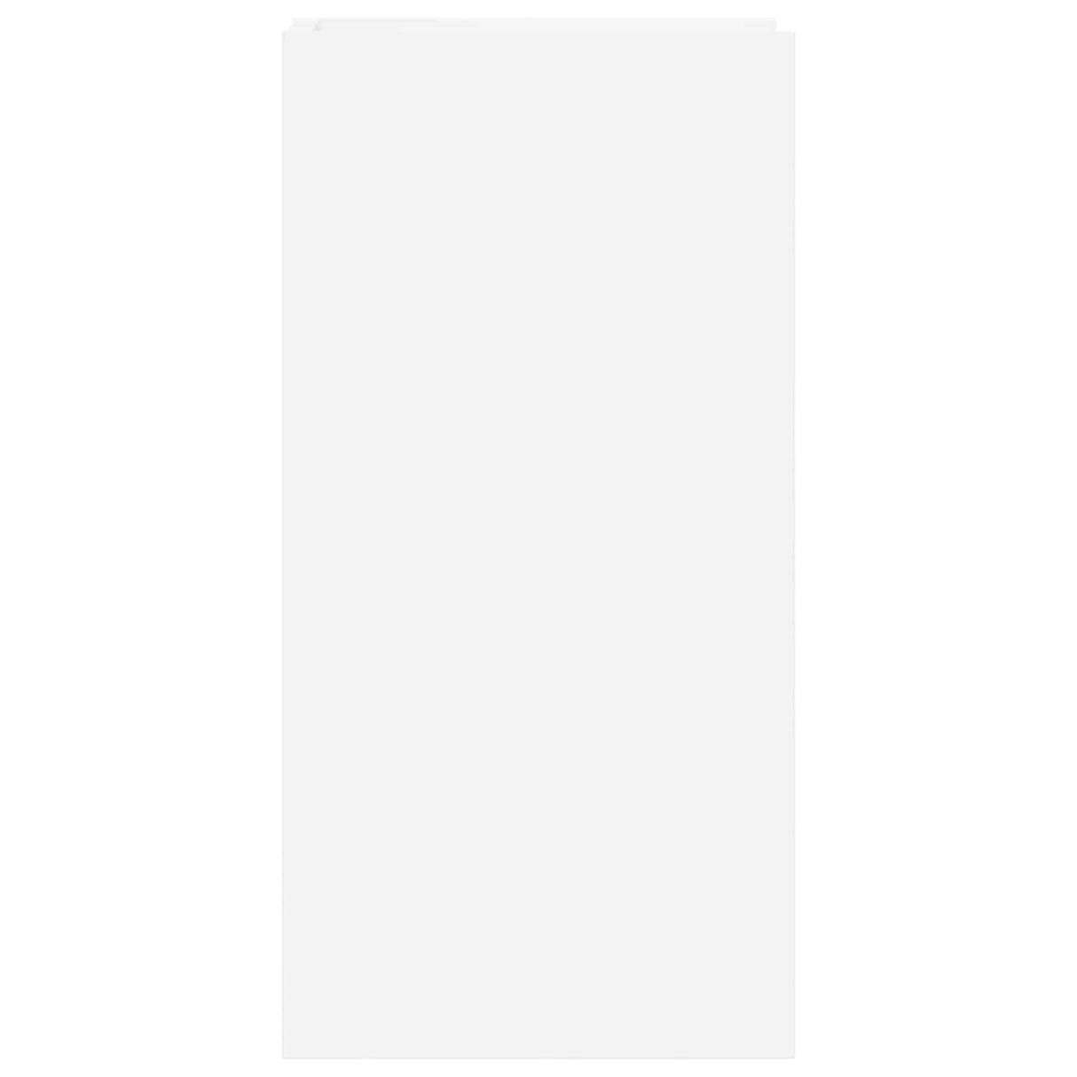 Plant Stand 2 pcs White 30 x 30 x 60 cm Engineered Wood