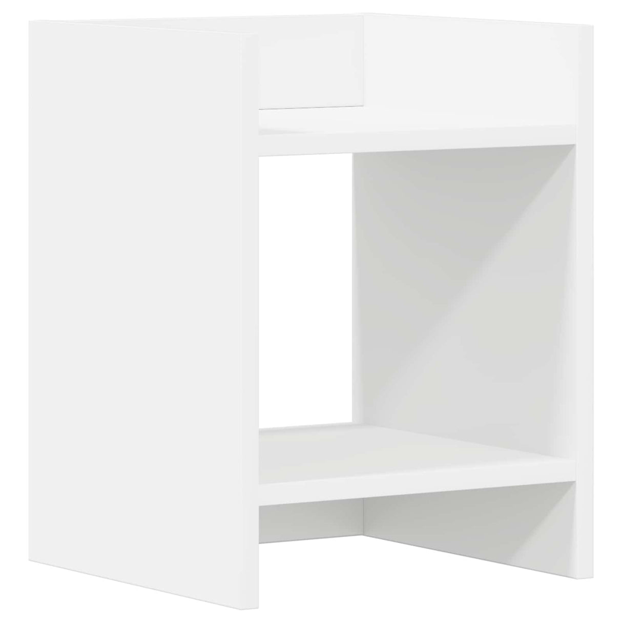 Plant Stand 2 pcs White 30 x 30 x 40 cm Engineered Wood