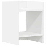 Plant Stand 2 pcs White 30 x 30 x 40 cm Engineered Wood - 45-Degree Angle