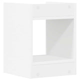 Plant Stand 2 pcs White 30 x 30 x 40 cm Engineered Wood
