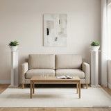 Plant Stand 2 pcs White 25 x 25.5 x 100.5 cm Engineered Wood